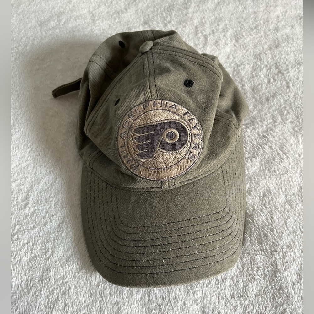 Vintage Green NHL Philadelphia Flyers Baseball Cap Hat